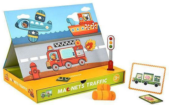 Next Μαγνητικό Παιχνίδι Κατασκευών Traffic Game για Παιδιά 3+ Ετών 33377------2