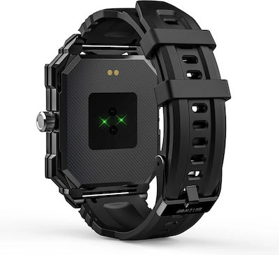 BlitzWolf BW-GTS3 Smartwatch mit Pulsmesser (Schwarz)