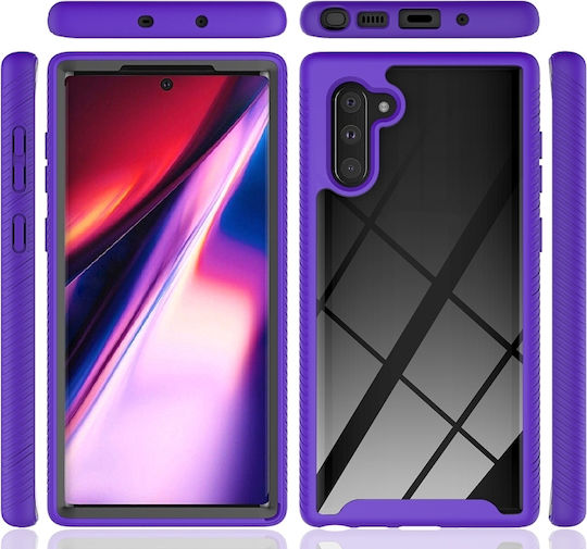 Starry Sky Solid Color Series Shockproof Back Cover Πλαστικό / Σιλικόνης Μαύρο (Galaxy Note 10)