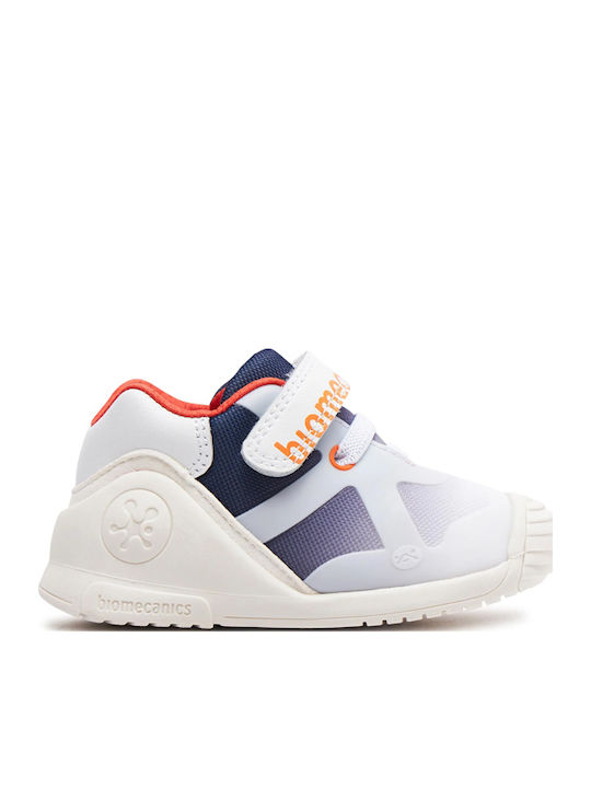 Kids Sneakers with Scratch White