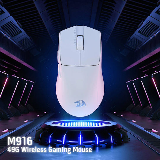 Redragon M916 PRO 1K Wireless Gaming Mouse 26000 DPI White