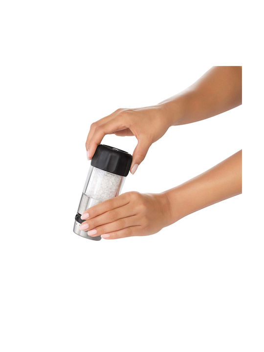 OXO Manual Metallic Salt Mill Silver