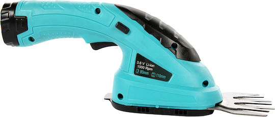 Detoolz Foarfecă de gard viu Baterie 3.6V Telescopice cu Lungimea Lamei 8cm