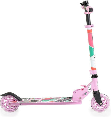 Byox Kinderroller Klappbar Miracle 2-Rad Rosa