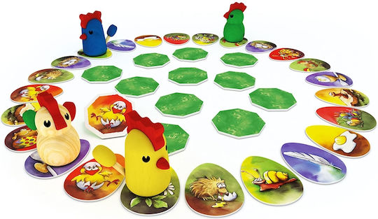 Joc de Societate Chicken Cha-Cha-Cha pentru 2-4 Jucători 4+ Ani (GER) Zoch Verlag