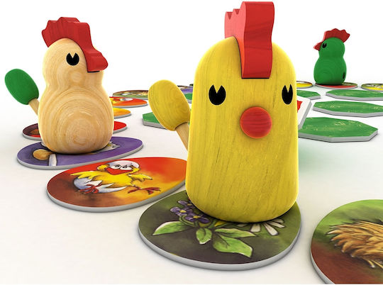Joc de Societate Chicken Cha-Cha-Cha pentru 2-4 Jucători 4+ Ani (GER) Zoch Verlag