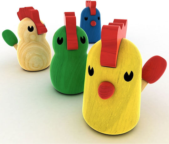 Joc de Societate Chicken Cha-Cha-Cha pentru 2-4 Jucători 4+ Ani (GER) Zoch Verlag