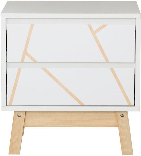 Aria Ξύλινο Beige 45x35x47cm 265-000001