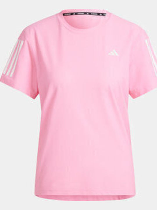 Own The Run Дамски T-shirt Розово