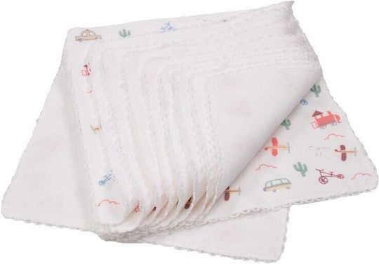 Ekebaby Рамени Подложки Екрю 20x20см. 10бр