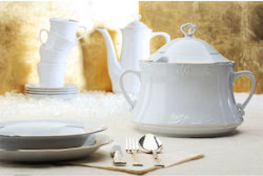 Cryspo Trio Kamelia Porcelain Dinnerware Set 20pcs