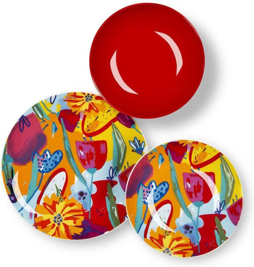 Excelsa Multicolor Porțelan Set de Vase 18buc