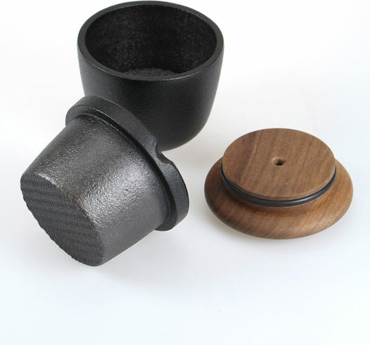 Skeppshult Set Manual Râșnițe Condimente Metal în Culoare Negru 8cm 1buc