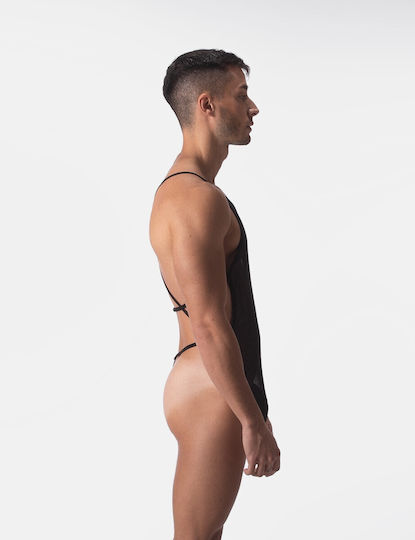 Barcode Berlin Sexy Ανδρικό Body Μαύρο