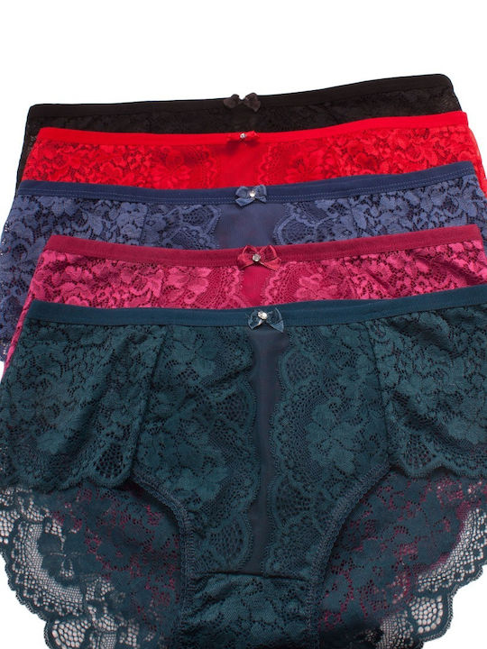 Γυναικεία Slip MultiPack με Δαντέλα