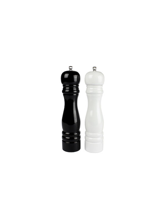 Max Home PM-029 Manual Wooden Pepper Mill 22cm Black