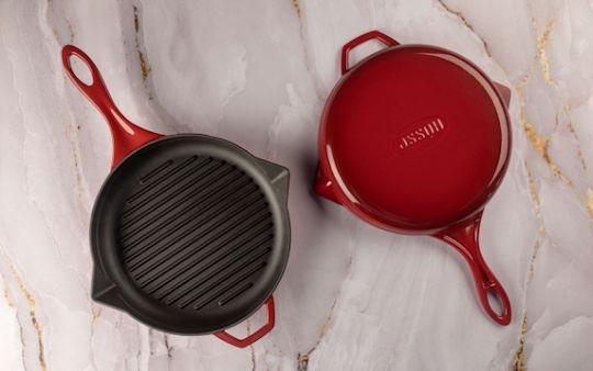 Hosse Pan made of Cast Iron with Enamel Coating 28cm