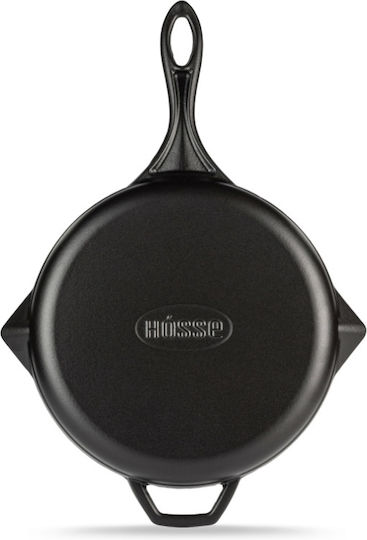 Hosse Solagio Grill aus Gusseisen mit Emaille Innenbeschichtung 28cm