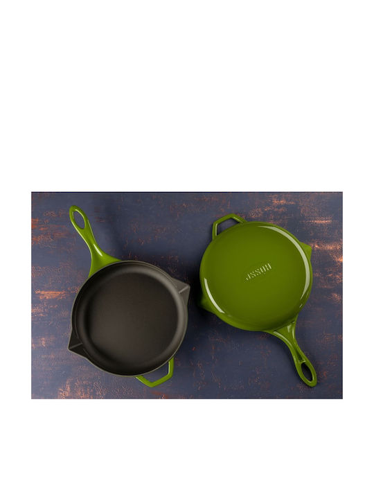 Hosse Pan made of Cast Iron with Enamel Coating 24cm