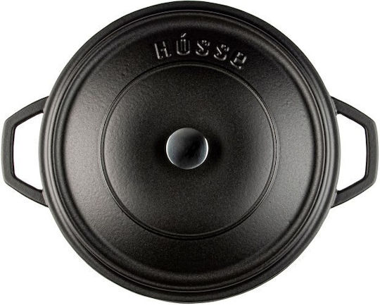 Hosse Solagio Дълбока Тенджера от Чугун 28см Black Onyx