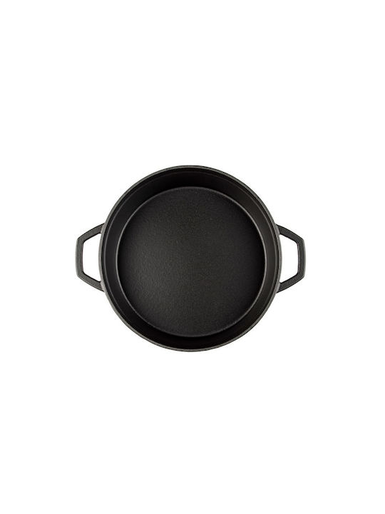 Hosse Solagio Ρηχή Κατσαρόλα από Μαντέμι 26cm Black Onyx