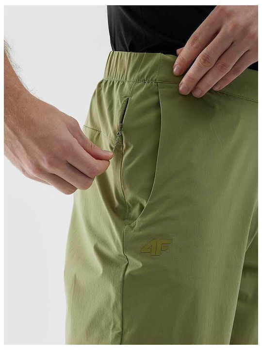 4F Men's Athletic Shorts Khaki