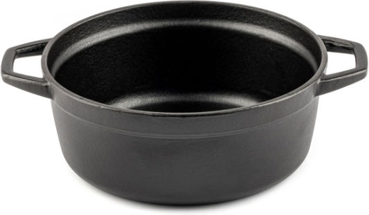 Hosse Solagio Дълбока Тенджера от Чугун 12см Black Onyx