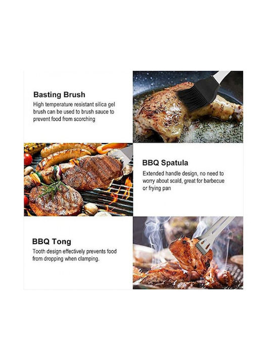 Σετ 18 Εργαλείων BBQ