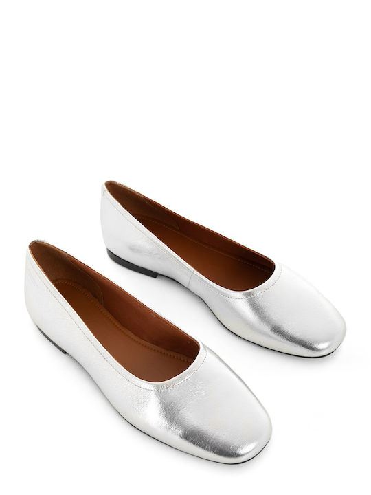 Jolin Women's Ballerina Shoes in Silver Color