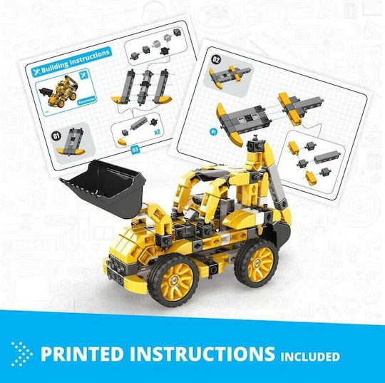 Engino Plastic Construction Toy Excavator - Engino Inventor