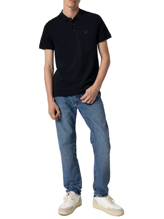 Polo Short Sleeve Blouse Blue