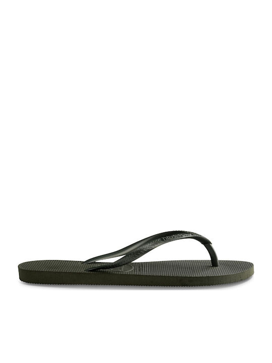 Slim Women's Flip Flops Green