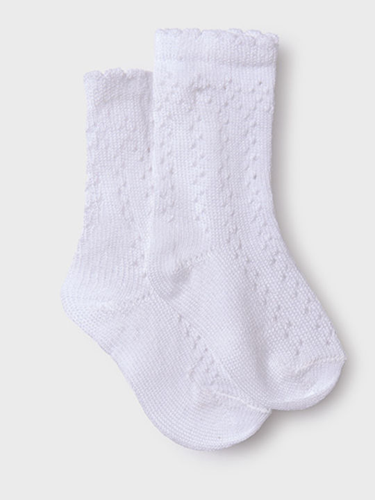 Abel & Lula Kids' Socks White