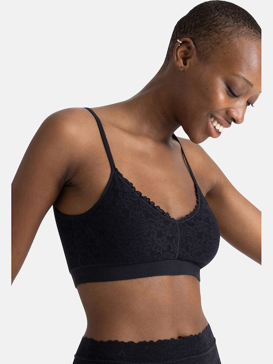 Dorina Schwarz Damen Bralette-BH