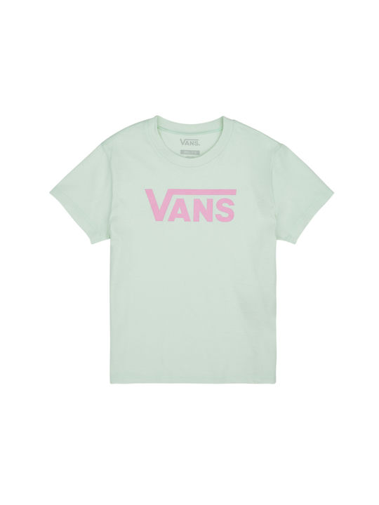 Vans Kinder-T-Shirt Grün Flying V Crew