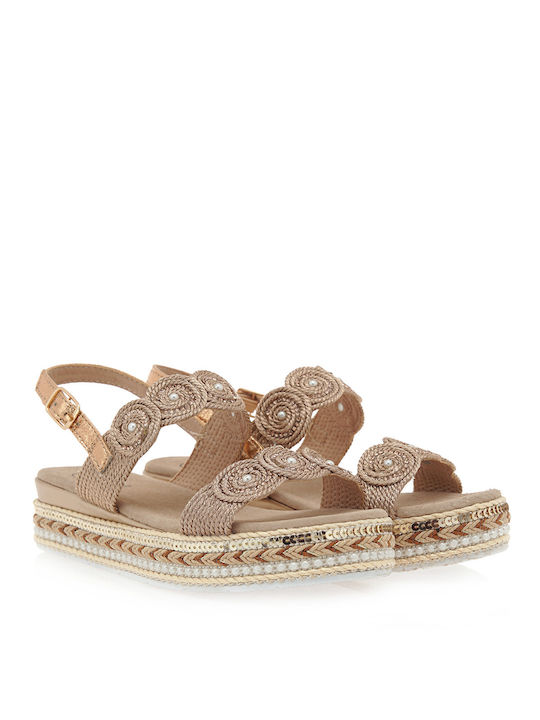 Exe Kids' Sandals Rose Gold