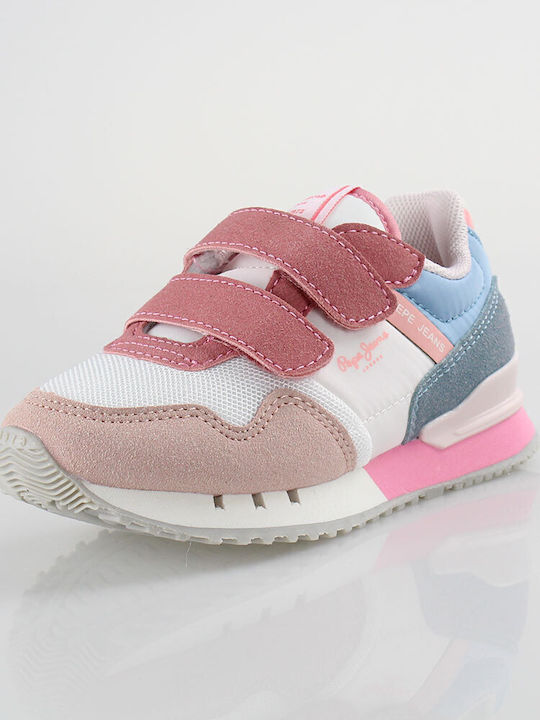 London Kids Sneakers with Scratch Multicolour