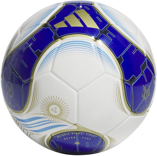 adidas Messi Mini Μπάλα Ποδοσφαίρου Λευκή