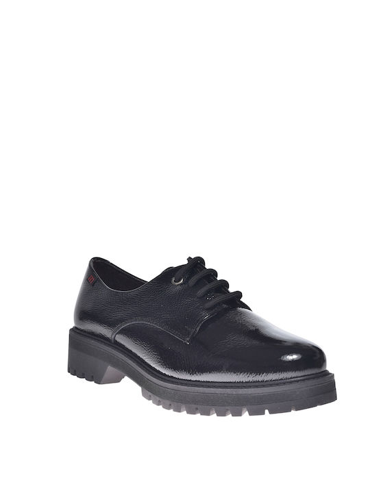 Pepe Menargues Women's Oxford Shoes Negru