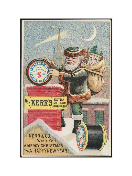 Use Kerr's Extra Six Cord Spool Cotton Kerr Gemälde auf Leinwand 100x150cm
