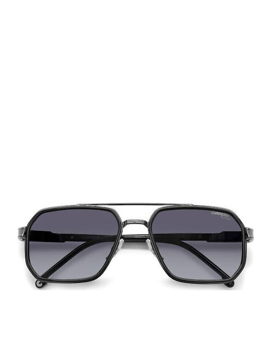 Carrera Men's Sunglasses with Black Frame and Gray Gradient Lens 1069/S ANS/WJ
