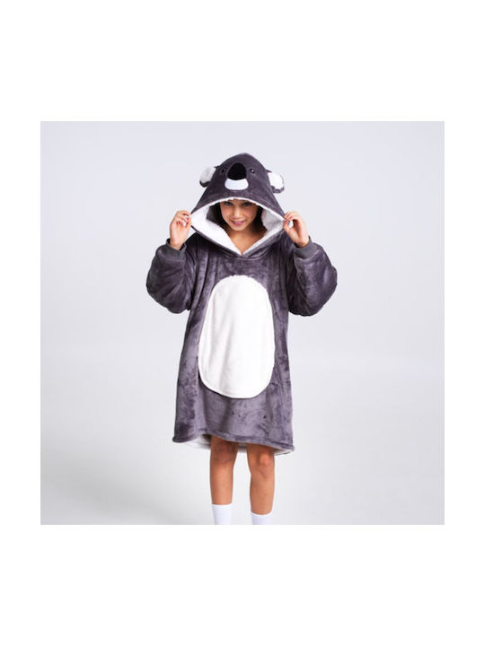 Noxxiez Kids Fleece Blanket 50x80cm Gray