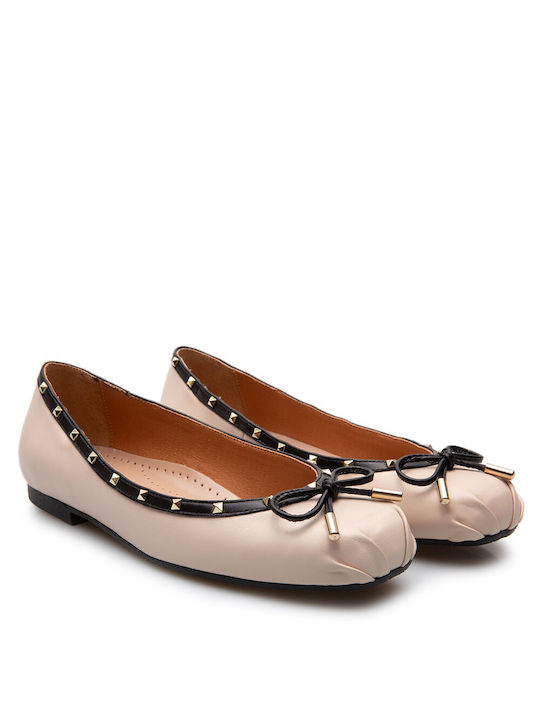 Labrini Ballerinas Alb