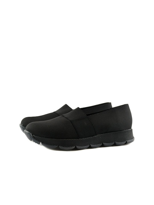 Juliet Damen Slip-Ons Schwarz