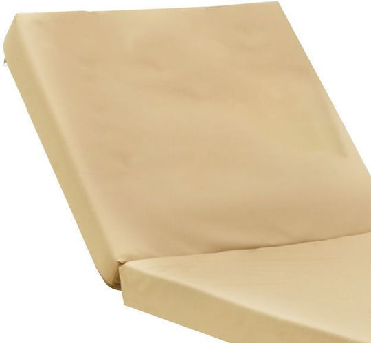 Pakketo Pernă Waterproof Pentru Pat De Soare Cu Spătar Sadie Bej 65x185cm