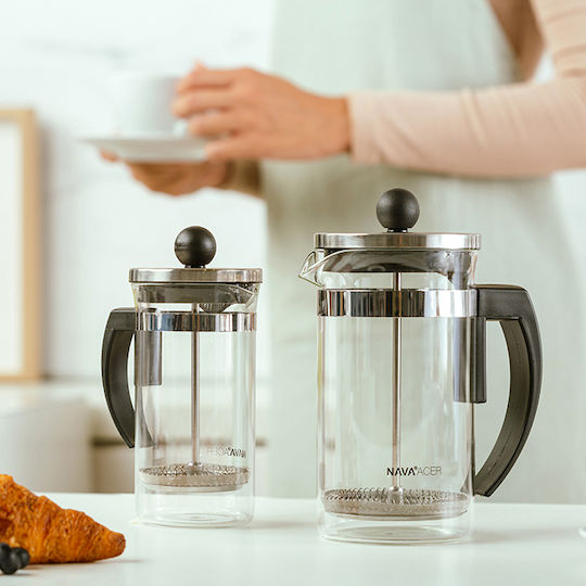 Nava Acer Manual Filter Coffee Maker Stainless Steel Silver 350ml