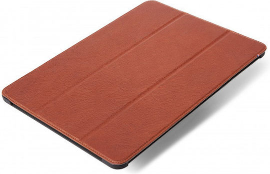 Decoded Decoded Flip Cover Leder Dauerhafte Braune (iPad 2017/2018 9.7")