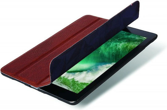 Decoded Decoded Flip Cover Leder Dauerhafte Braune (iPad 2017/2018 9.7")