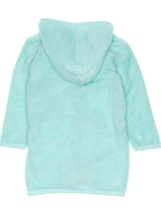 Ramel Παιδική Ρόμπα Χειμωνιάτικη Τιρκουάζ Veraman Comfy