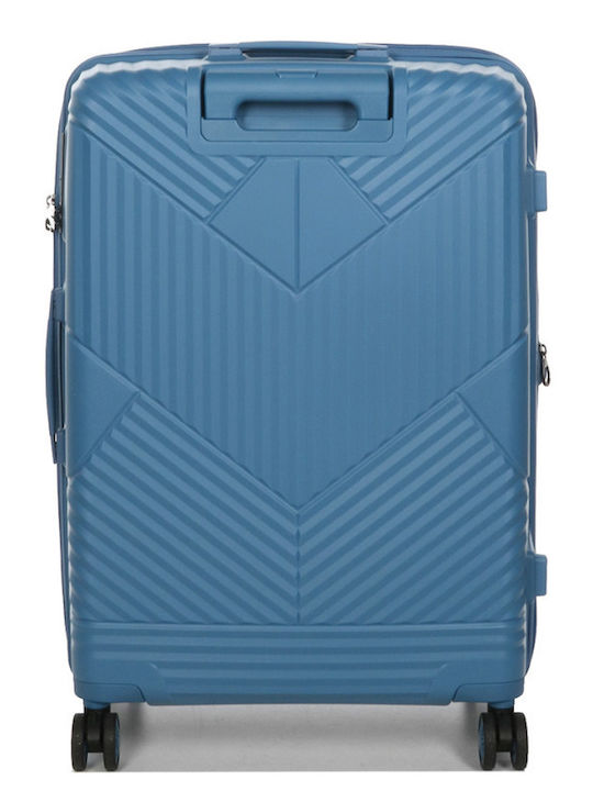 Airtex Paris Βαλίτσες Ταξιδιού Σκληρές Σιέλ με 4 Ρόδες Σετ 2τμχ